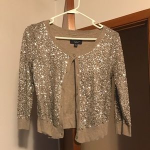 Sequin cardigan